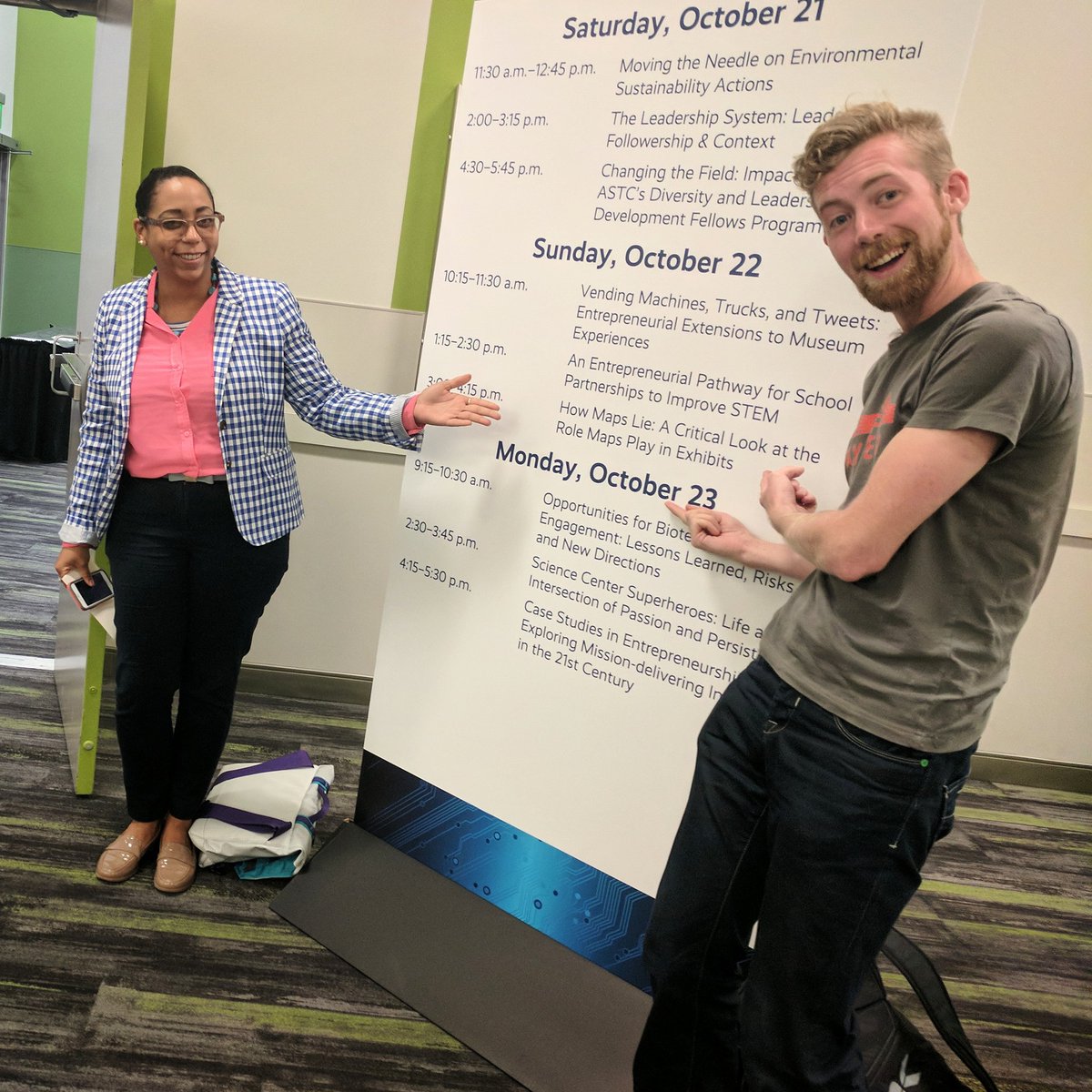 magmidd's tweet photo. Had a great time presenting #HowMapsLie with these two at #astc2017 yesterday. Thanks to all who joined us! 🗺️ https://t.co/JdRSNp5Dj7