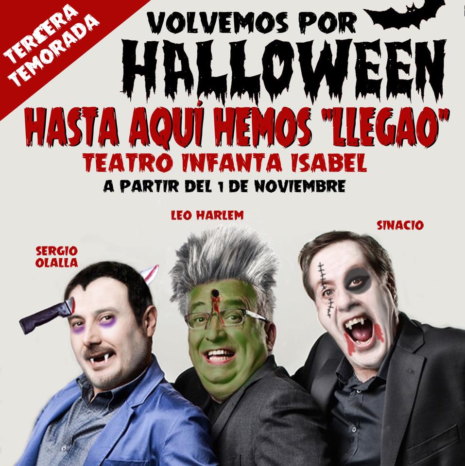 Os esperamos el día 1. Vuelve <a href="/_hahll/">Hastaaquihemosllegao</a> con <a href="/olalla_sergio/">Sergio Olalla</a> <a href="/sinaciotv/">Sinacio</a>. hastaaquihemosllegao.com