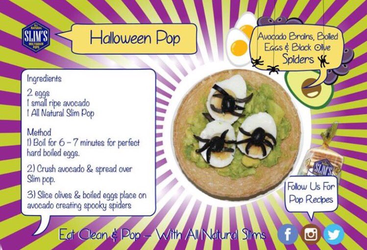We are getting into the Halloween mood. Check out this Spooky Slim Pop #Spooky #Recipe #Halloween #Slims #Pops