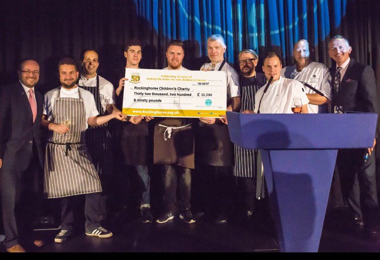 BrightonChefsT's tweet photo. Have you heard the news!!! Over £32k raised for the wonderful @Rockinghorse67, read more about this incredible event https://t.co/SE8VCZZSyH https://t.co/WGoe1IOj7M