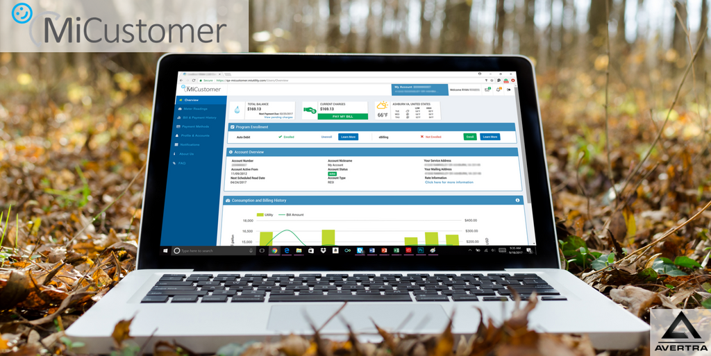 AvertraCorp's tweet photo. Help your customers fall into the right habits by enabling them to monitor their consumption usage through #MiCustomer #MiUtilityMonday https://t.co/MP1lJo9Zu6