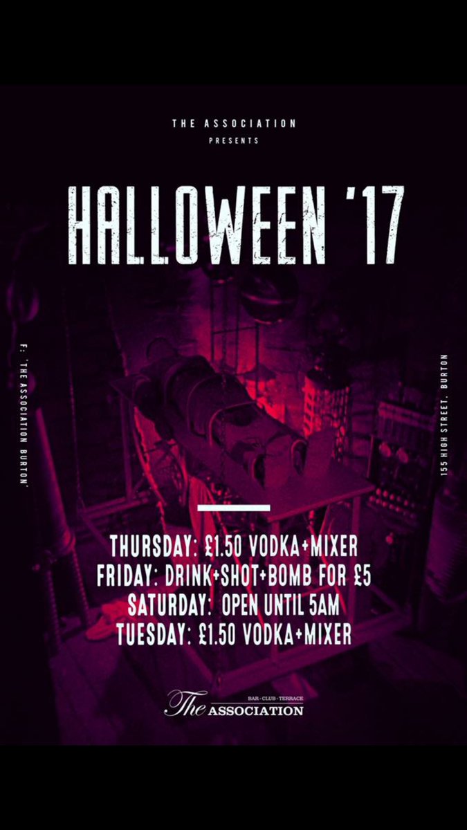 AssociationBurt's tweet photo. Fancy winning a bottle of vodka for this weekends Halloween special?? 👻

Just retweet this status to enter 🎃👻☠️ https://t.co/cSal2QNTKQ