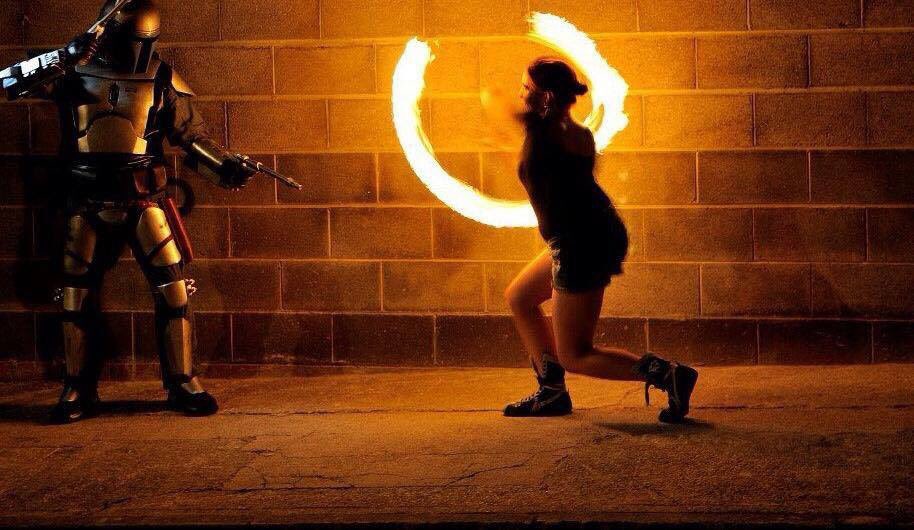 weareernest's tweet photo. HALLOWEEN.. OCTOBER 28th @CobaltStudios_  #fancydress #firedancing #flamingunicycle #spookyboo #seancecobaltstudios #appledunking https://t.co/UeQh4LJr0A