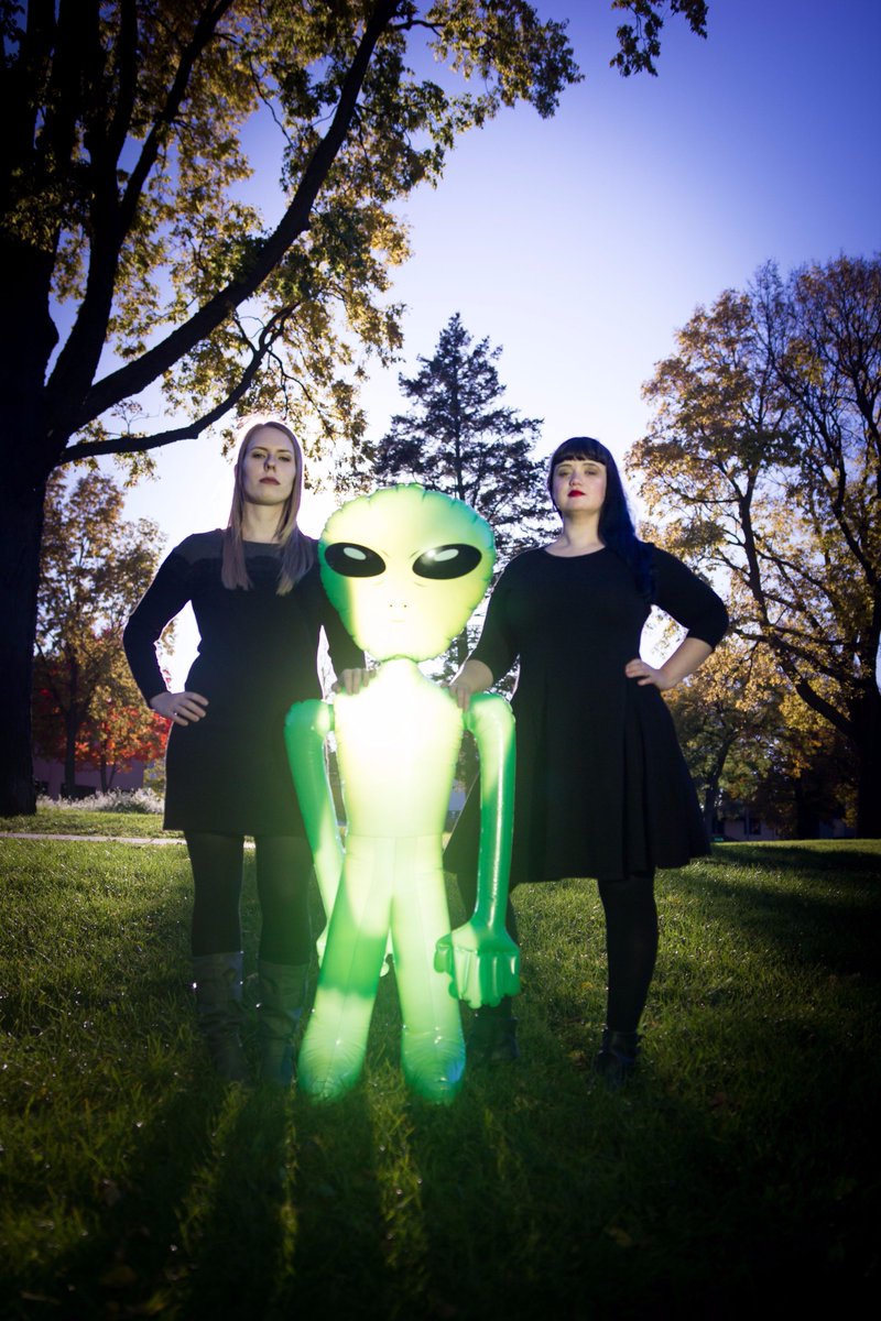 PerhapsItsYou's tweet photo. YOUR HOSTS (Photo Credit: Stefanie Motta) #NewPodcast #IndiePodcast #UnsolvedMysteries #PerhapsItsyou https://t.co/fCnB07jpKB