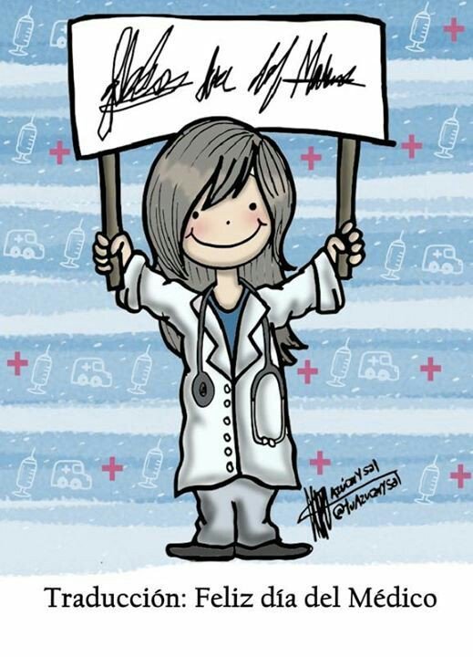 ¡Feliz día del Médico! #FelizDíaDelMédico 😉