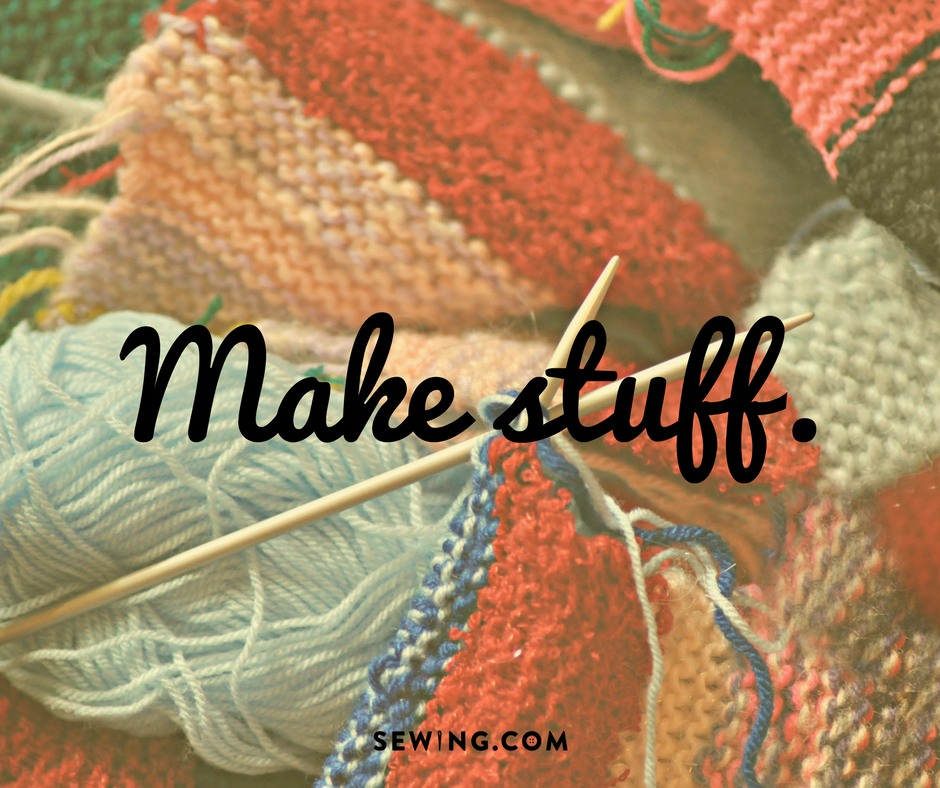 Sewingdotcom's tweet photo. Two simple words is what you need to get through today. #MondayMotivation https://t.co/7xnDsjLGcA