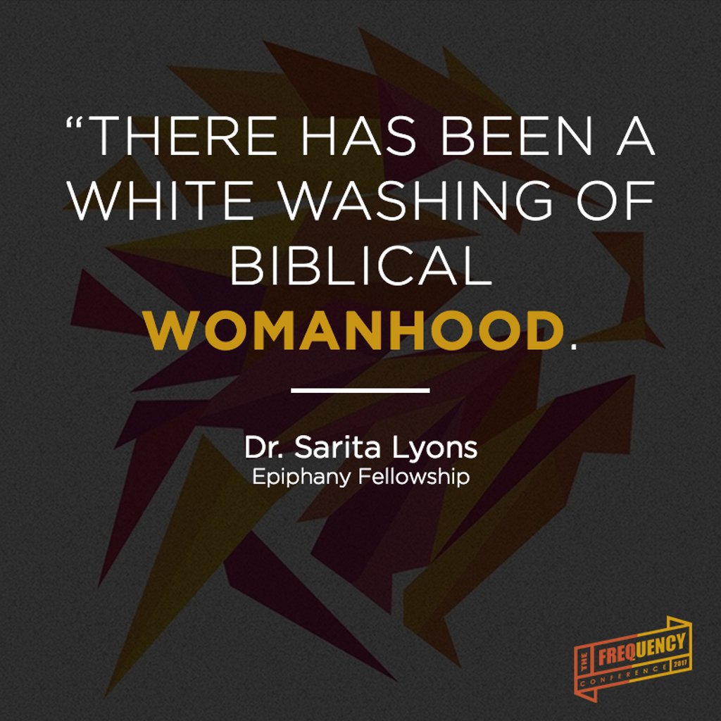 ThriveInTheCity's tweet photo. Dr. Sarita Lyons among other amazing speakers taught about what it looks like to be a woman thriving in the word. #wokechurch #tfrequency17 https://t.co/c8m3KTkc58
