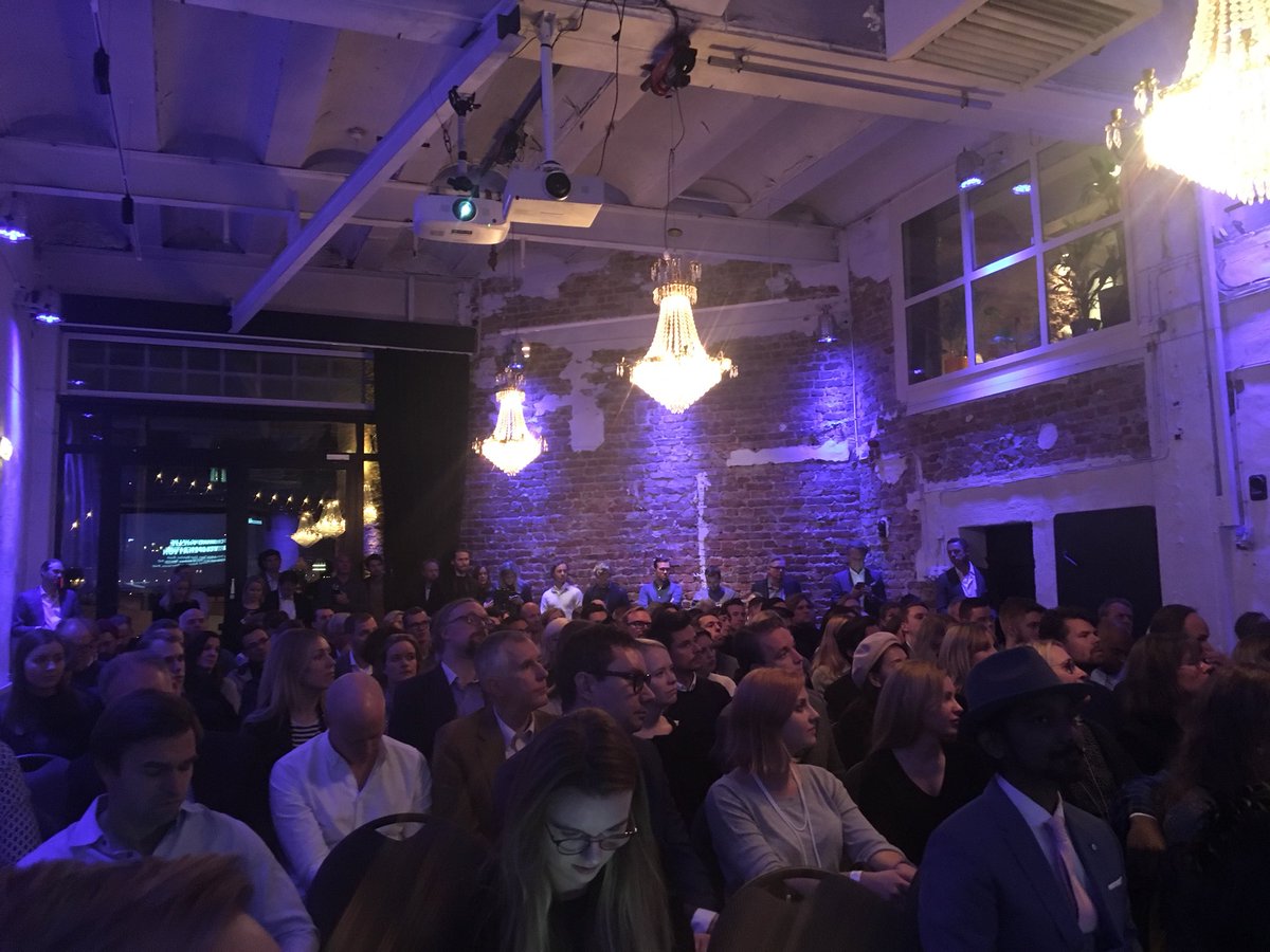 andersoesund's tweet photo. SLUSH small talks in Stockholm. Sweden has the key ingredients for driving innovation. Let’s get collaboration in place as well. @RISEsweden https://t.co/kQYdrrdR3m