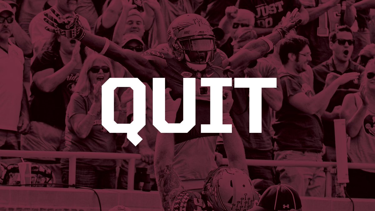 FSUFootball's tweet photo. The only way is forward.

📝 » https://t.co/nEC9cB9Gda https://t.co/tlNFdbsZsg