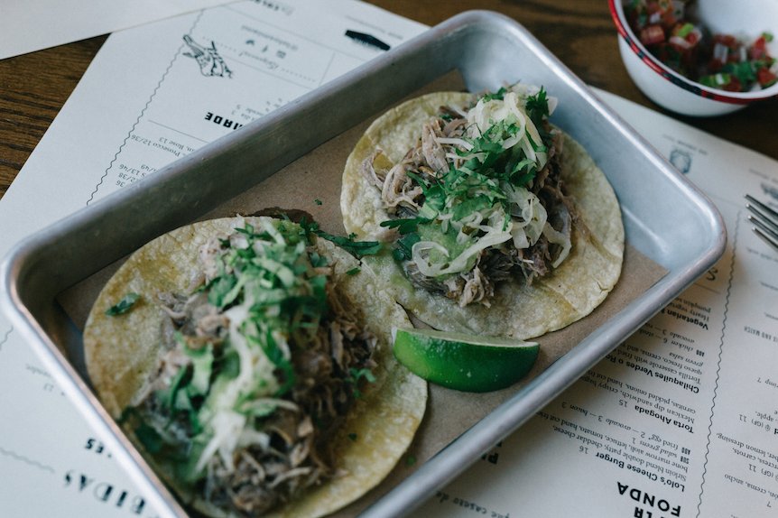 lolosmiami's tweet photo. A balanced diet is a taco in each hand. #LolosSurfCantina #SouthofFifth #StantonSoBe https://t.co/wHswc7oPXx