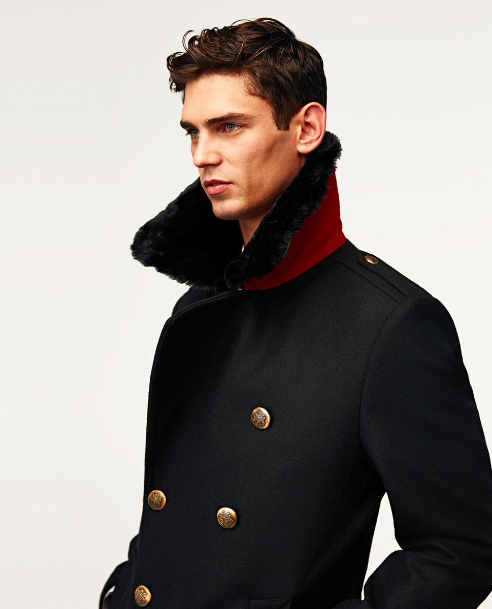 military jacket zara man