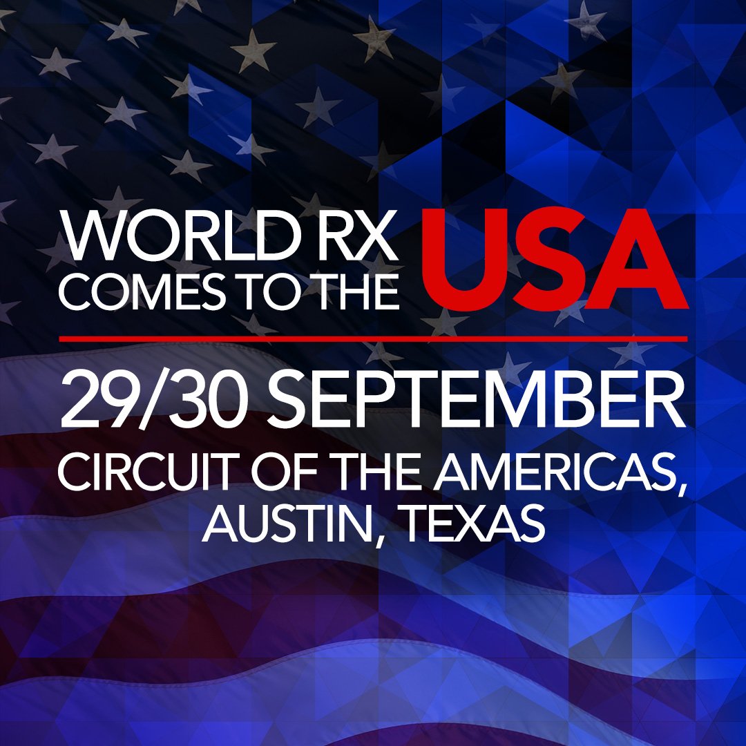 fia_rallycross's tweet photo. #BREAKINGNEWS We are delighted to announce that #WorldRX will be racing in 🇺🇲 in 2018 at Circuit of The Americas! More info to follow soon https://t.co/orlAXPiMp0