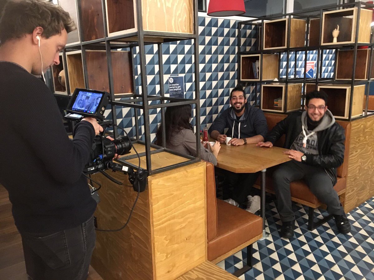 BADMedia_UK's tweet photo. #BehindTheScenes of #DawahFam!

You can watch the full ‘Coffee Shop’ video here: https://t.co/8xTJmjshK1 https://t.co/oezzkA0BYK
