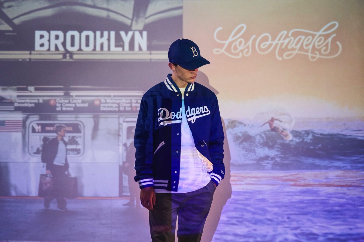 new era dodgers jacket