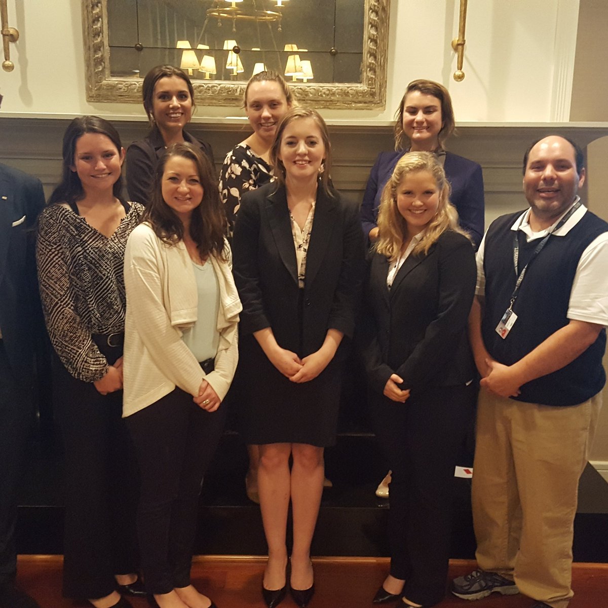 ProfDonnieB's tweet photo. Ohio University students attending OVC Annual Meeting in Indy. #PattonProud #OUCMAA https://t.co/JUwzqh649b
