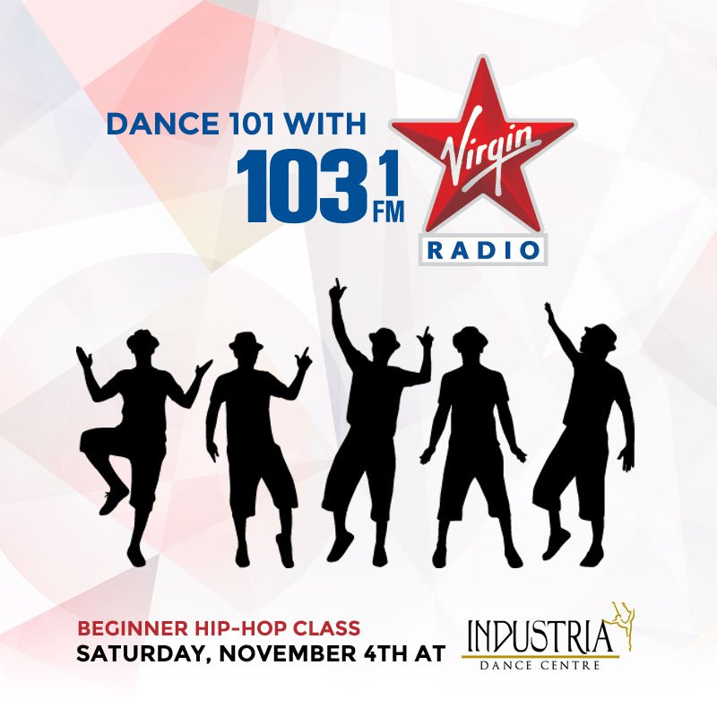VirginRadioWPG's tweet photo. If you like to dance as much as we do, join us for our hip-hop class on Nov 4th at @industriadance for @WBYOKids https://t.co/j4X8cHwWH0 https://t.co/ceG05QZV4N