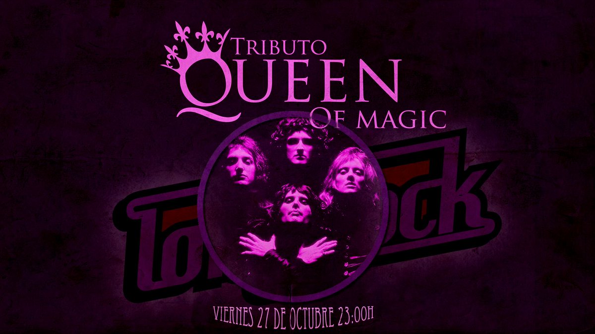 LongRockCordoba's tweet photo. El viernes 27 a las 23:00h disfruta como nunca con el tributo a Queen en nuestra sala Long Rock Córdoba. #longrock #queenofmagic #livemusic https://t.co/LFyZGiVPa7