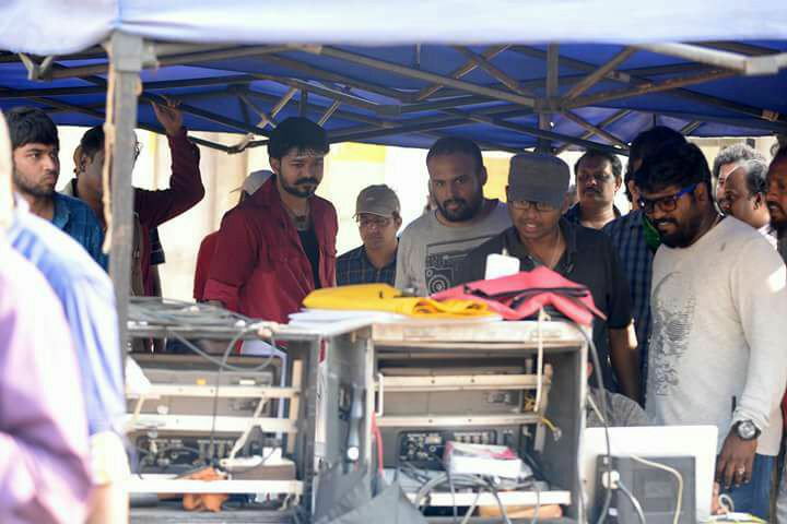 atlee_dir_'s tweet photo. #Mersal Shooting spot pics #Thalapathy https://t.co/fPFotYZUot