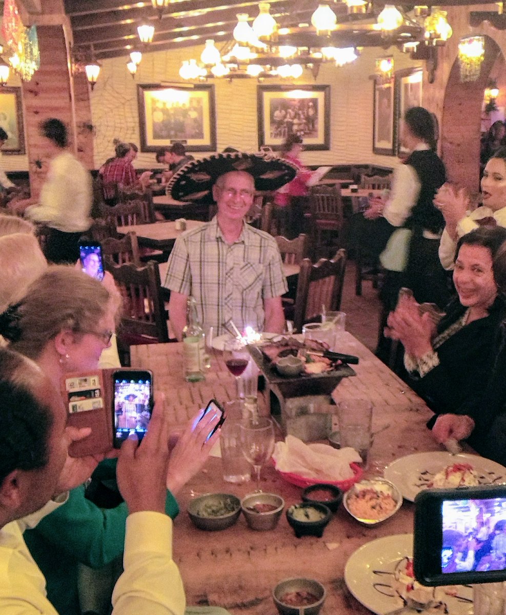 alerera's tweet image. Put on my paparazzi hat to catch this OR celeb at a birthday celebration last night! @wjcook #INFORMS2017