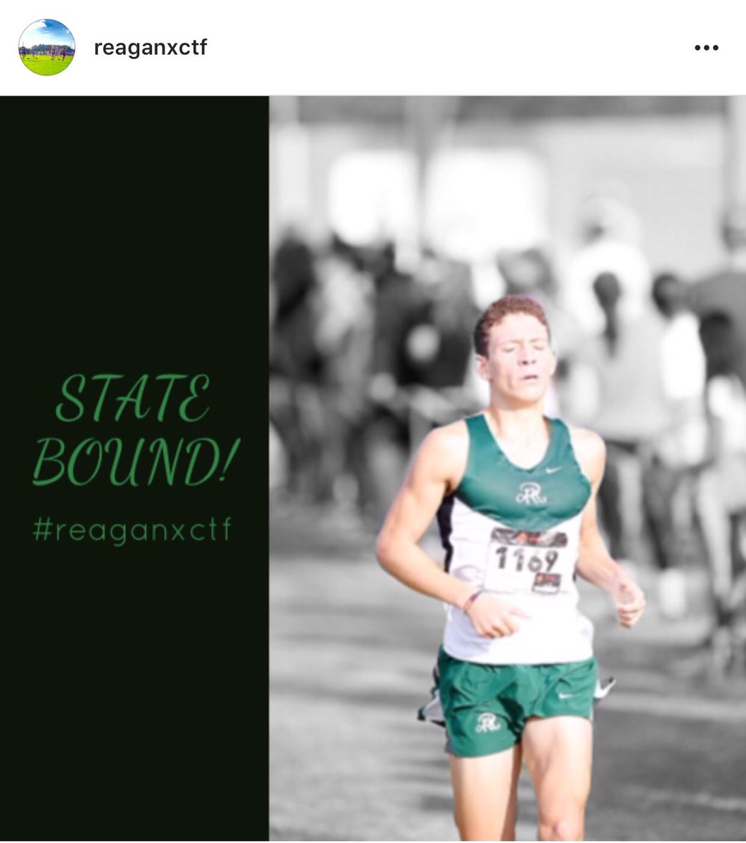 Reagan_TF's tweet photo. Congratulations to Gustavo Leal! Qualifying for the state XC Meet!!! #reaganxctf #wearereagan #pbj @Rattlersports @reaganwayrhs https://t.co/NX2YK0KI4P