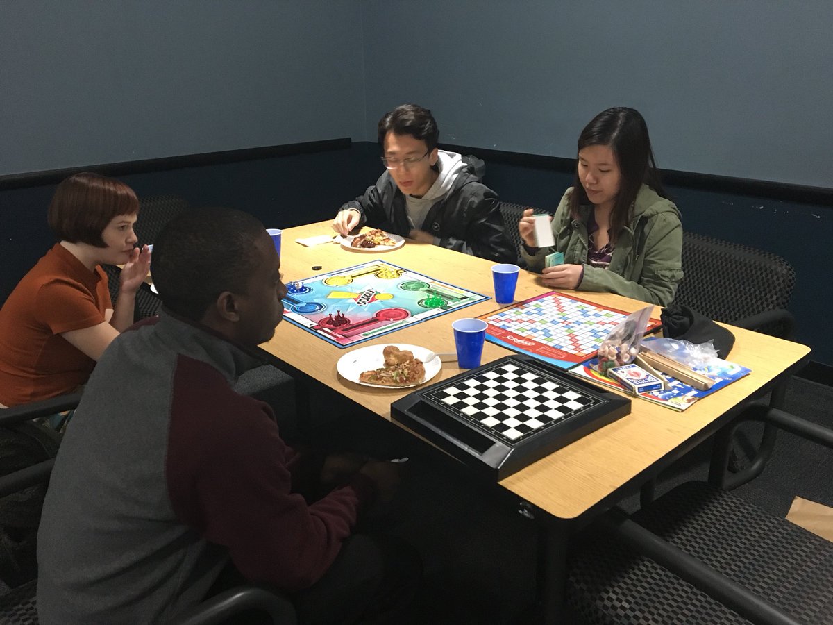 BaruchGlobal's tweet photo. #Professor Elizabeth Minei curated #gamenight in collaboration with #conversationpartnersprogram @BaruchCollege #BeBaruch #BeGlobal #CUNY https://t.co/yAWZHGJsEg