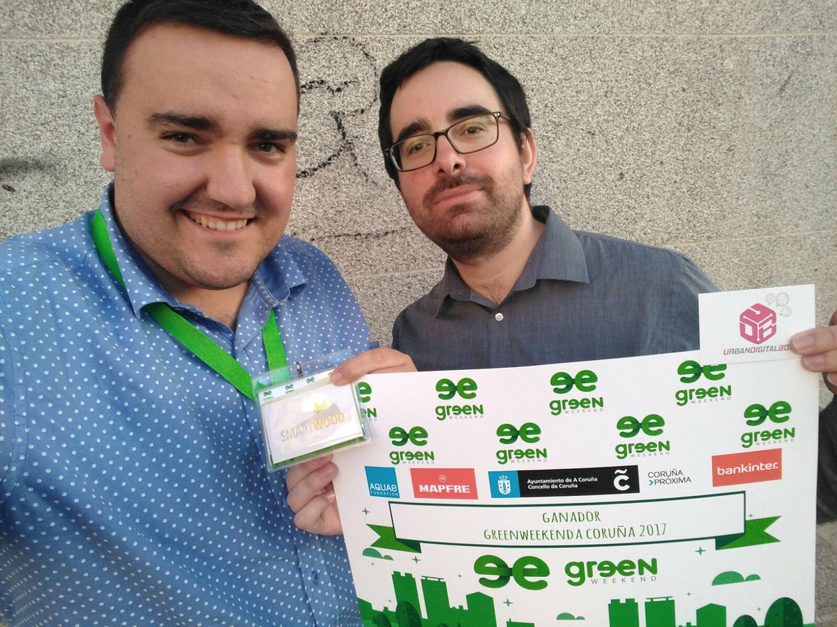 ExplorerLugo's tweet photo. Enhorabuena a nuestros #YUZZers de #smartwood #urbandigitalbox ganadores del @GreenweekendORG https://t.co/VVctVXAv6a