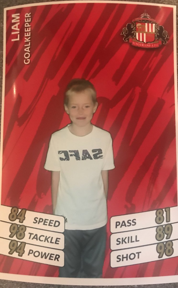 mickys99's tweet photo. Liam &amp; Ryan’s collector cards - thanks @SunderlandAFC #SAFCfanfest https://t.co/hYt4wmmvD0