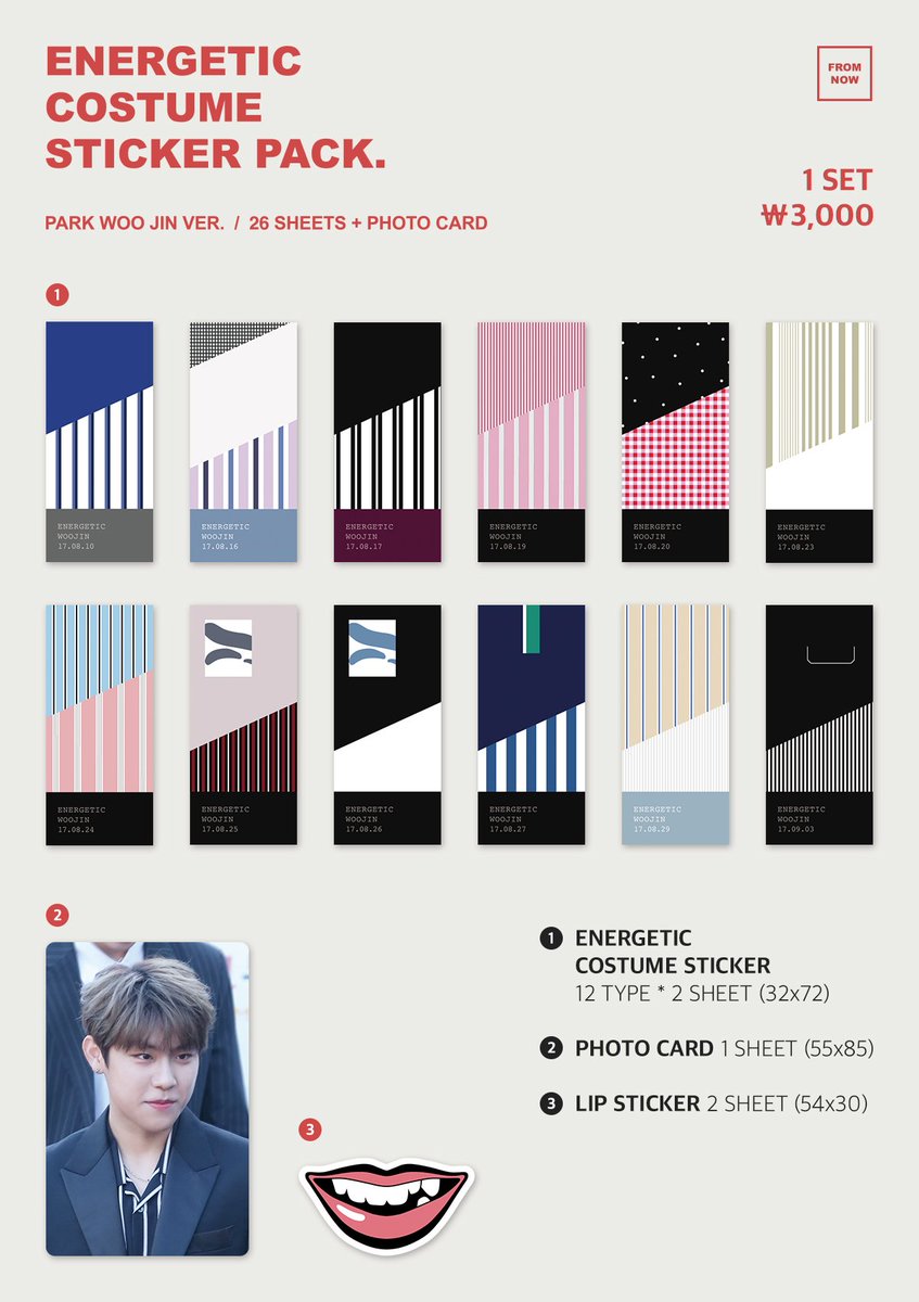 FROMNOW_1102's tweet photo. 박우진 에너제틱 의상 스티커팩

1차) 10/23 ~ 10/30
2차) 10/31 ~ 소진 시
1차 기간 최다 구매자 1분께는 포스터 특전을 드립니다
RT추첨을 통해 2분께 스티커팩을 선물해드려요❣️

구매폼 https://t.co/Eo2TQPkPqp https://t.co/dmU9o6H41Y