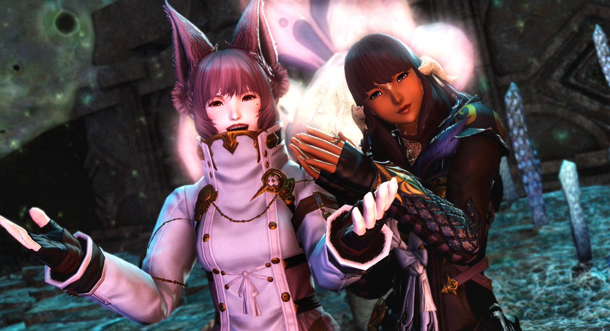 feIinae's tweet photo. im so happy i finally got a date with @pineshimi in ff ;v; ♡ https://t.co/ZRgdRAWsq8