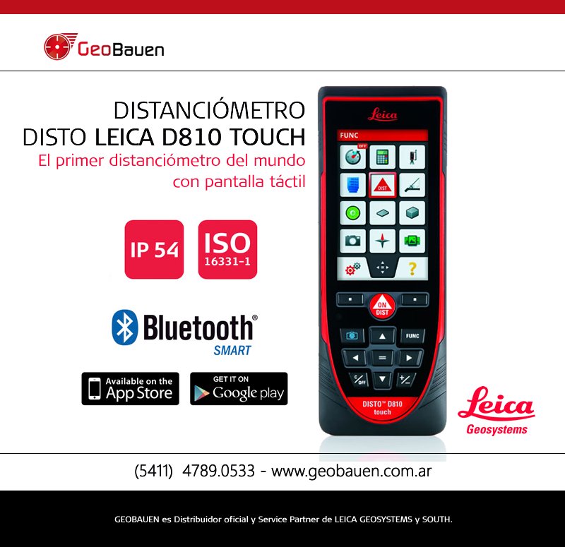 geobauen's tweet photo. DISTANCIOMETROS
LEICA DISTO D810 TOUCH
#leica #geobauen #distanciometros #distod810touch #d810 #d810touch #leicageosystems #distod810 https://t.co/bqMBw8TJfA