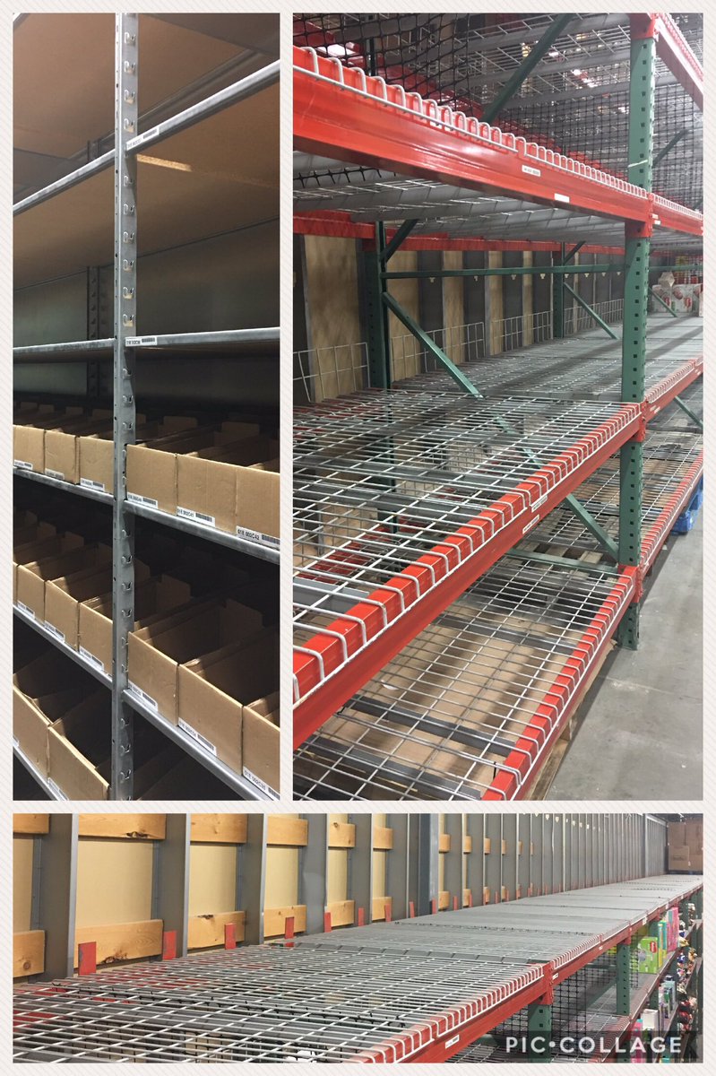 Empty backroom shelves means full salesfloor shelves!  #sleighfreight @rachelsstory3 @AleyaMedina <a href="/kel9294/">Kelly</a> @Jonathan_SYoung
