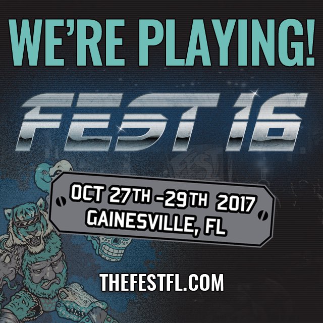 So stoked to be touring to play <a href="/thefestfl/">The Fest</a>!! we play Sun Oct 29 at noon at <a href="/HighDiveGville/">Glory Days Presents - Gainesville</a>, see you pizza punks there. #partypunk #fest16