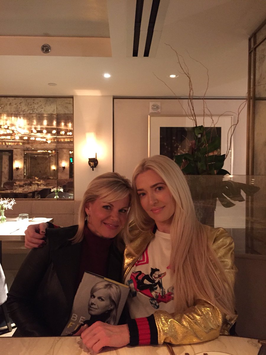 GretchenCarlson's tweet photo. From 1 badass to the next so great to see my friend @erikajayne @HousewivesOfBH in LA 4 #BeFierceBook tour. Thx 4 ur support. #enoughready https://t.co/wpbgTBGnoj