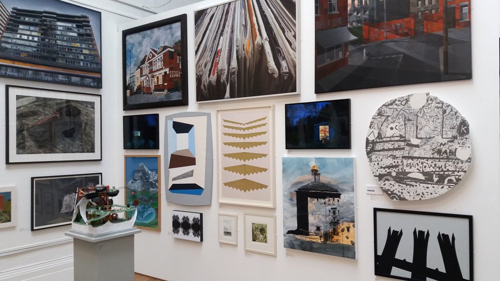 Recharging the art batteries last weekend starting <a href="/RWABristol/">RWA Bristol</a> Open Exhibition. An amazing range of art &amp; all so tempting! On until 3rd Dec