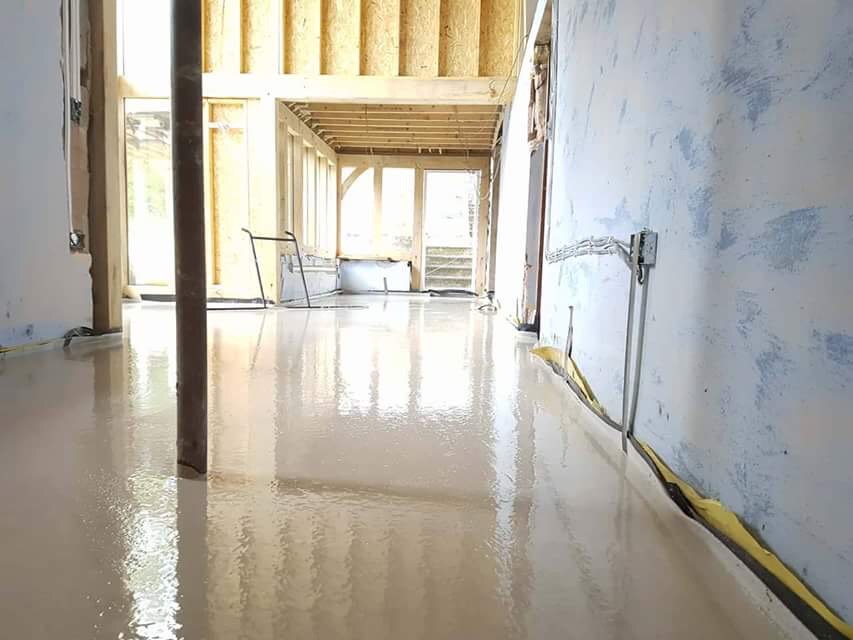 PhilRimmer3's tweet photo. Ruthin heating and screed project https://t.co/XFaX5aEY6e