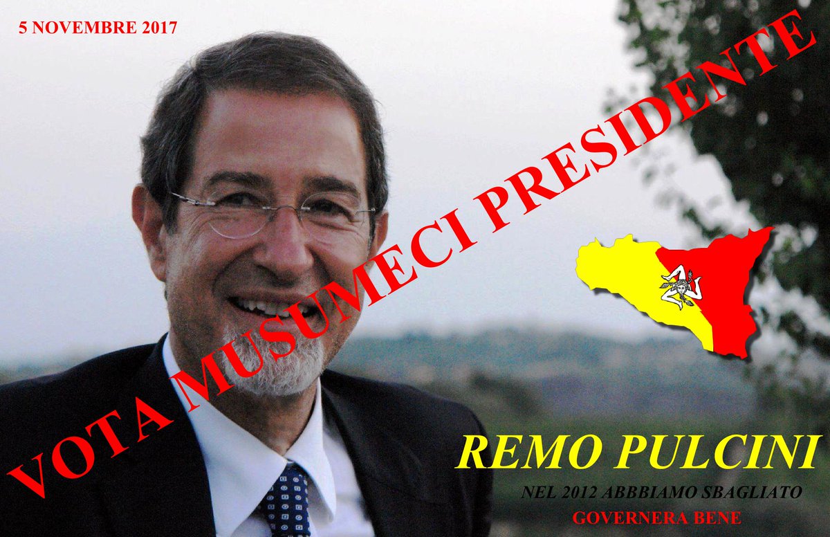SICILIA2017's tweet photo. SICILIA, SICILIANI, #SICILIA #SICILIANI , - VOTA PRESIDENTE NELLO MUSUMECI , https://t.co/q1x4Jq0TZh