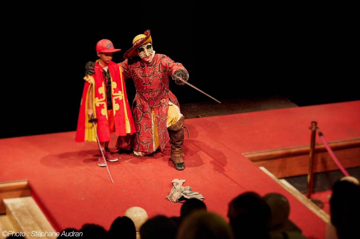 Before the #MousquetairedeRichelieu show, Bouton d’Or tests the ability of our youngest visitors 😉