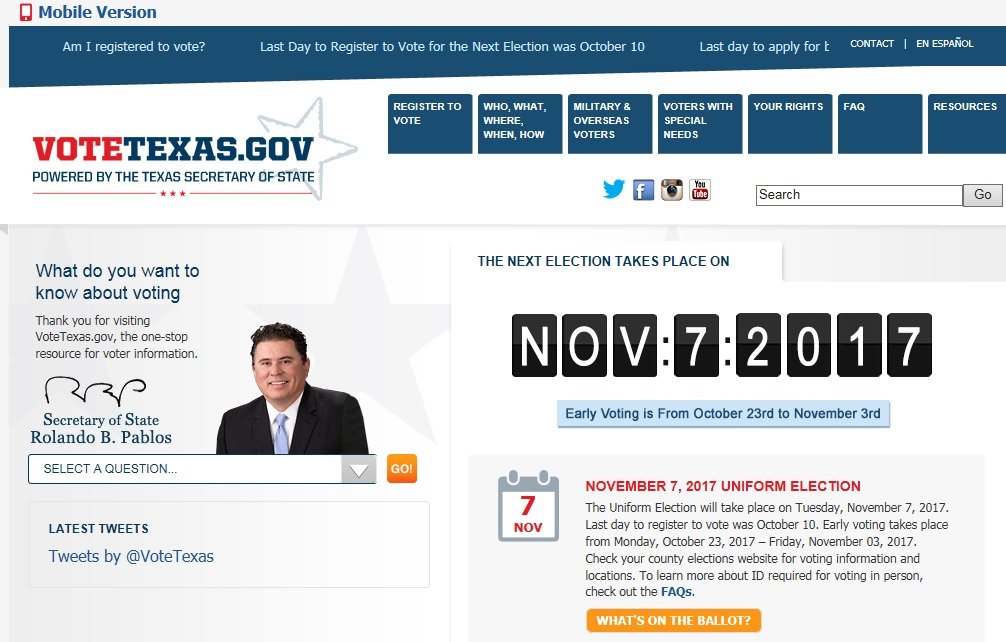 Election Day – November 7th dfwcreditunion.wordpress.com/2017/10/23/ele…