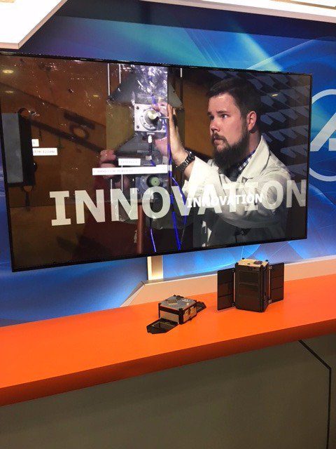 AerospaceCorp's tweet photo. We're at #MILCOM2017 booth #1023 from Oct. 23-25 in Baltimore, MD. Come by to learn about #CyberSecurity #CubeSats https://t.co/nYE7hEPWho