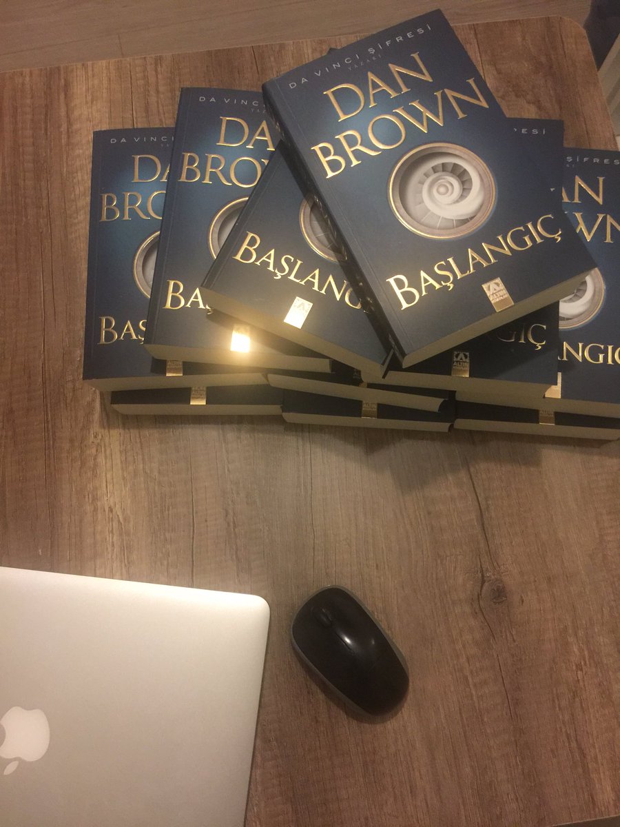 27 Ekim Cuma günü saat 21.00’a kadar bu tweeti RT eden 10 “takipçimize" Dan Brown’un yeni romanı Başlangıç’ı hediye ediyoruz. Bol şans !