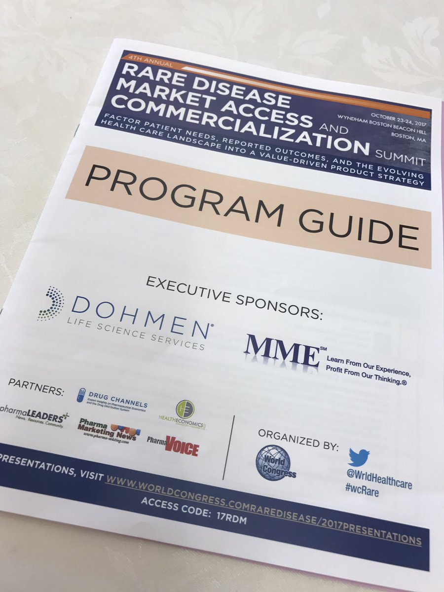 DohmenCompany's tweet photo. Counting down to the #wcrare Rare Disease Market Access &amp; Commercialization Summit. We're proud to be a sponsor! Thanks @WrldHealthcare https://t.co/xj8n1wy077