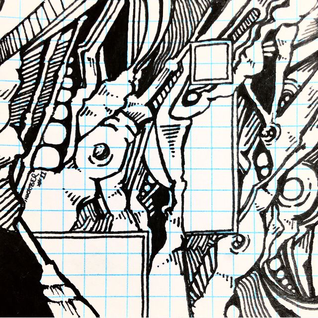 MagnusMerlin's tweet photo. Inktober #10

#inktober #inktober2017 #catchup #littlesquare #lines #doodle #drawing #squares #mathsbook #ink #metoo #chill #iwanttobeatree https://t.co/dVJVzu9kQS