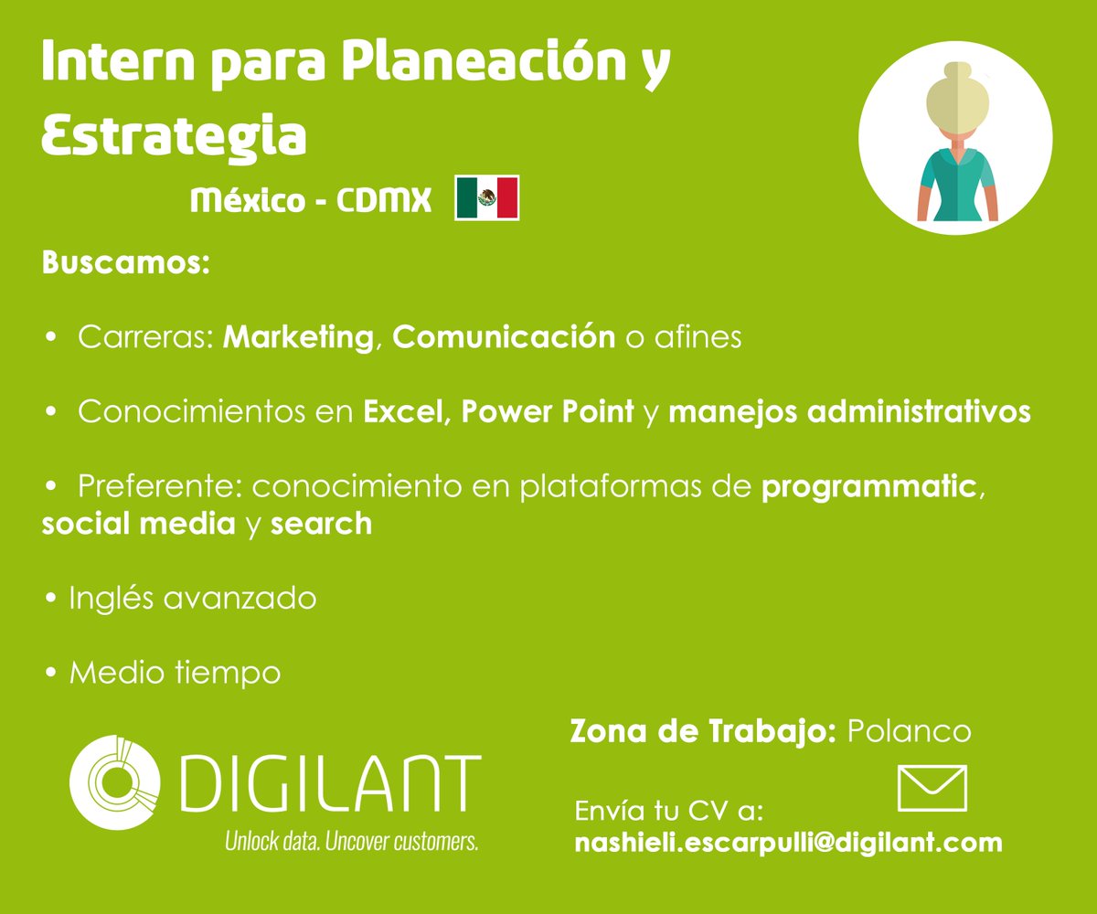 Digilant_MX's tweet photo. ¿Buscas iniciar tu vida profesional? ¡En Digilant buscamos talento nuevo! Revisa nuestras #vacantes aquí: https://t.co/zKSiaYOdBr 📝 https://t.co/WafStFhdEr