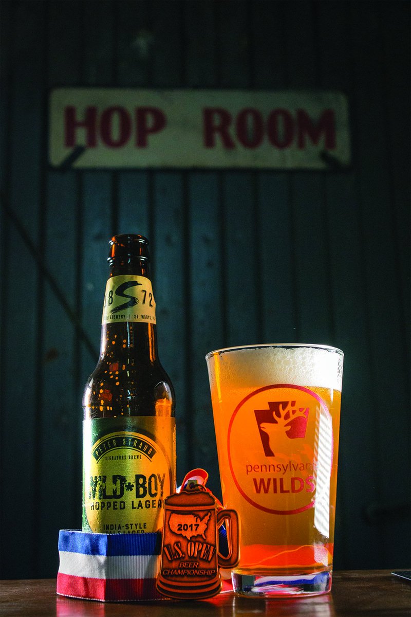 StraubBeer's tweet photo. Get in touch with your wildside! Straight out of the #hoproom for #MondayMotivation is Wild*Boy Hopped Lager #BrewedWild #StraubBeer https://t.co/SWAEZh09Lt