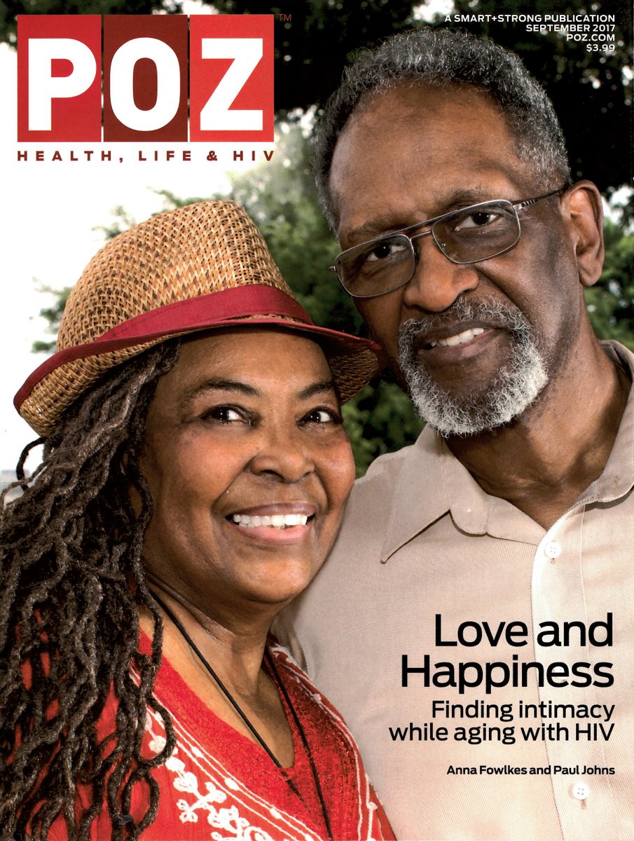 powerprojectmd's tweet photo. Our amazing patient Anna Fowlkes was on the cover of POZ Magazine! Read her story here: https://t.co/yHwtaPyIc6 https://t.co/4WoiE5LHTn