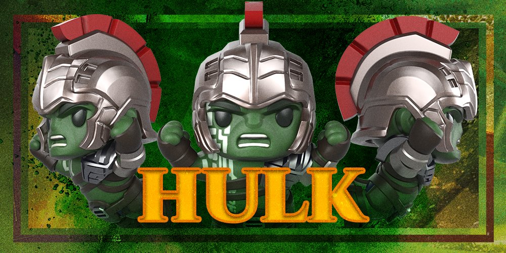 Meet our Go Big Hulk collectible, coming your way this December. Perfect for a SMASHING holiday gift 👊🏼
