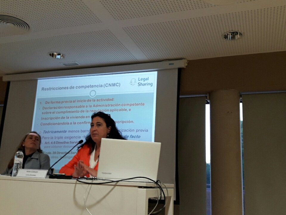 DorisASCAV's tweet photo. Derecho adm sancionador NO puede ser utilizado como medio alternativo de regulación #IIICongresoIbiza https://t.co/EWF4dd7jcI