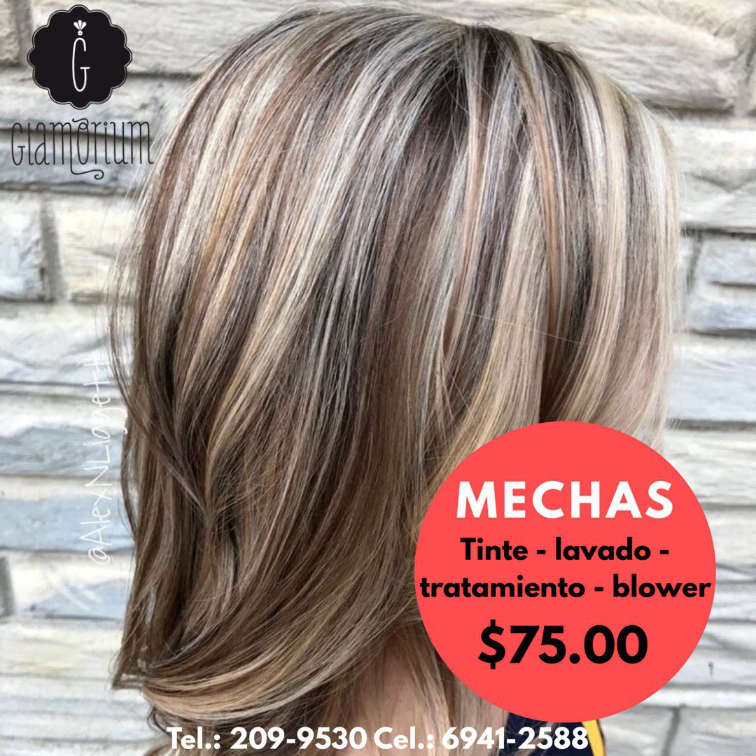 Cambia tu look por solo 75.00, en @glamoriumpty1 
Citas al 209-9530