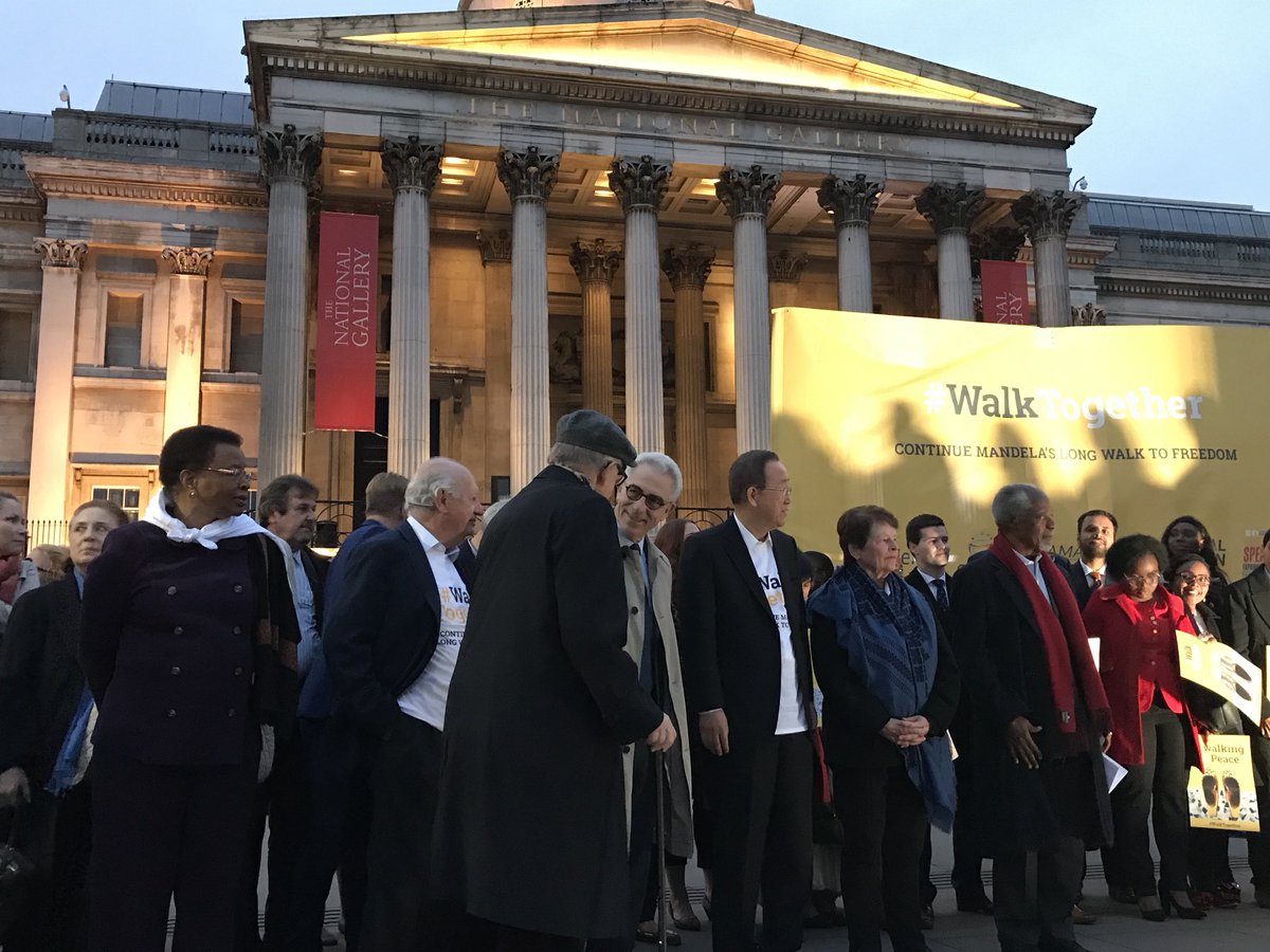 Mike_Shapes's tweet photo. ⚡️⚡️“Put the planet first”

@TheElders take the stage at #TrafalgarSqaure to continue Mandela’s long walk to freedom

Let’s #WalkTogether ✌️ https://t.co/ZPk7au7zD8