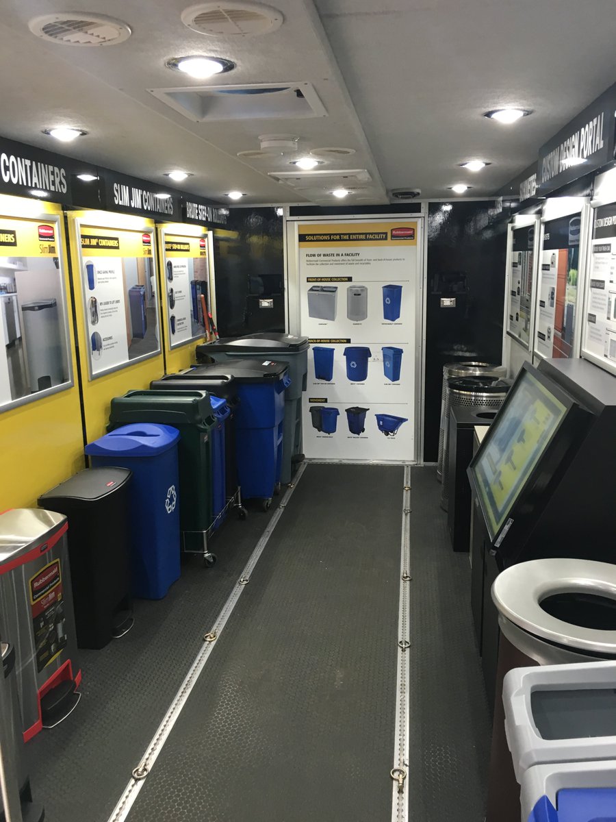 TheProfGroup's tweet photo. Rubbermaid traveling Recycle Truck in the Detroit market today. Rain
rain stay away!! #TheProfGroup https://t.co/KW6fa5b6rL